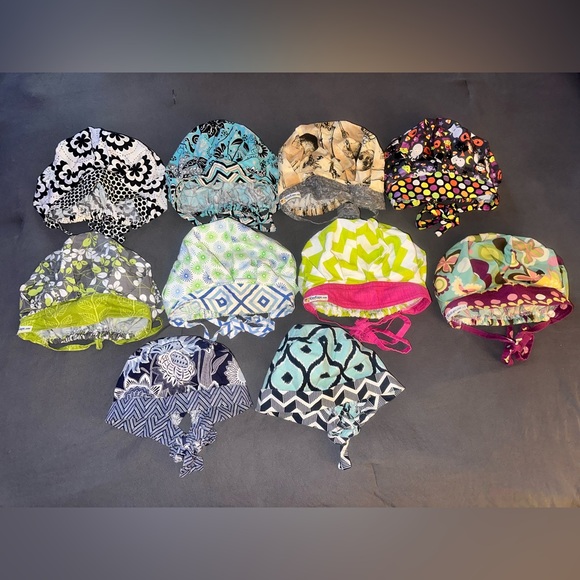 SOLD Female Scrub Hats $5 each, 10 for 50 SOLD - Picture 1 of 6